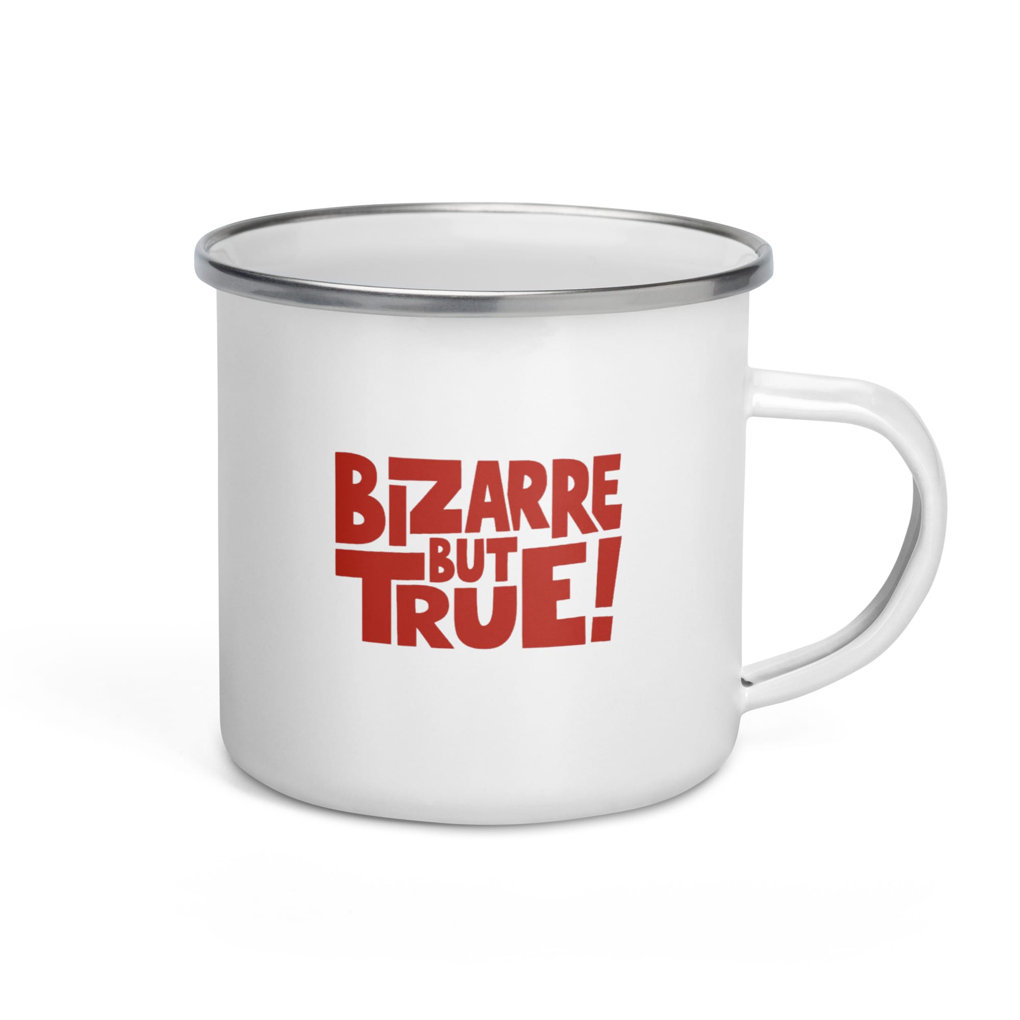 'BIZARRE BUT TRUE!' ENAMEL MUG - Image 2