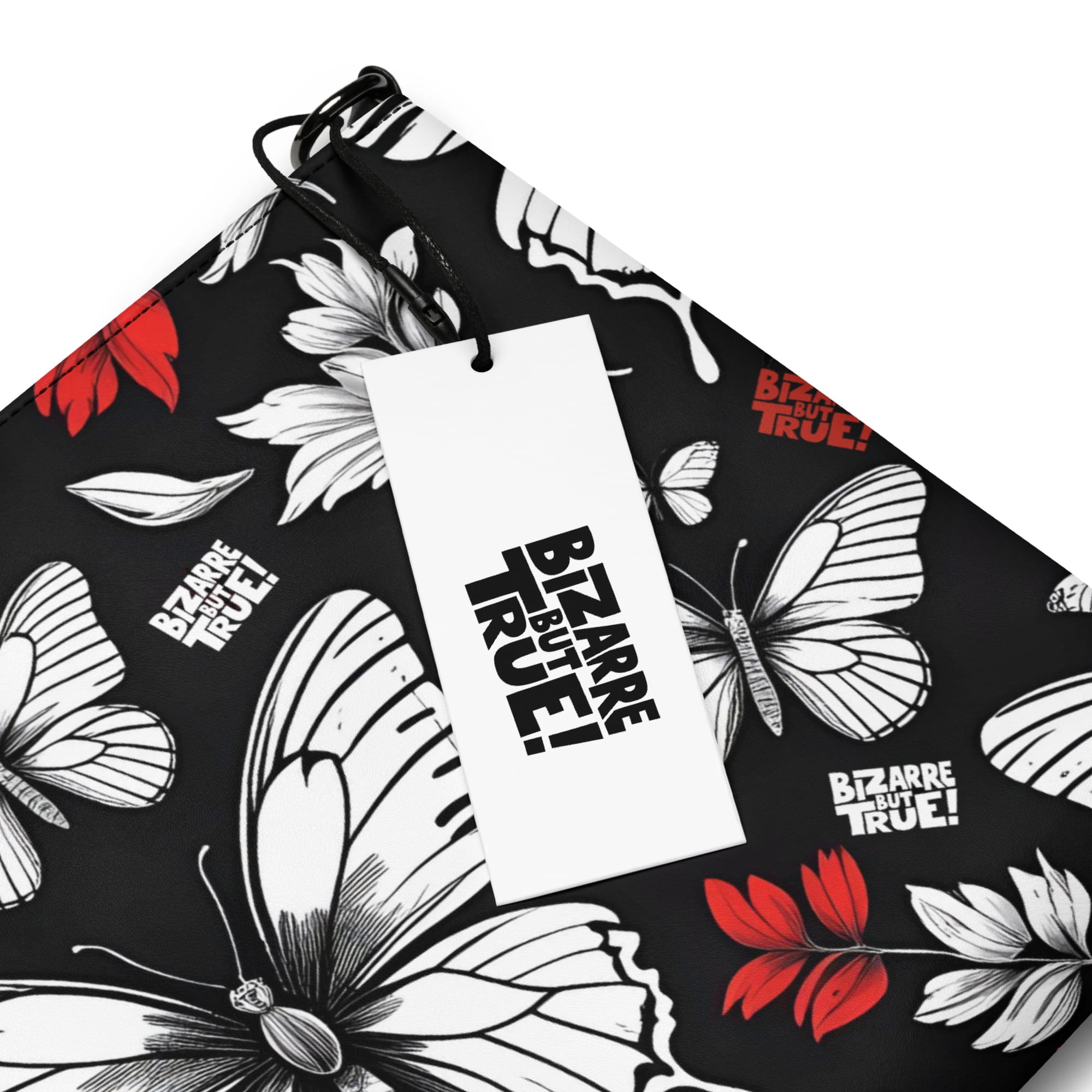 ‘BIZARRE BUT TRUE! BUTTERFLIES’ CROSSBODY HANDBAG - Image 4