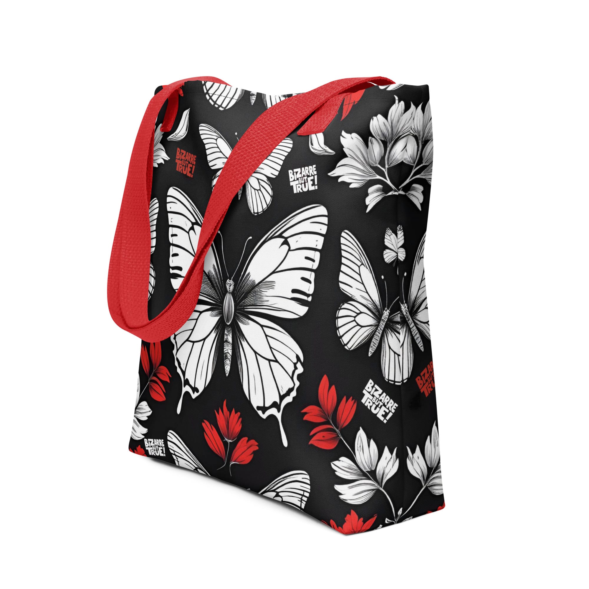 ‘BIZARRE BUT TRUE! BUTTERFLIES’ TOTE BAG