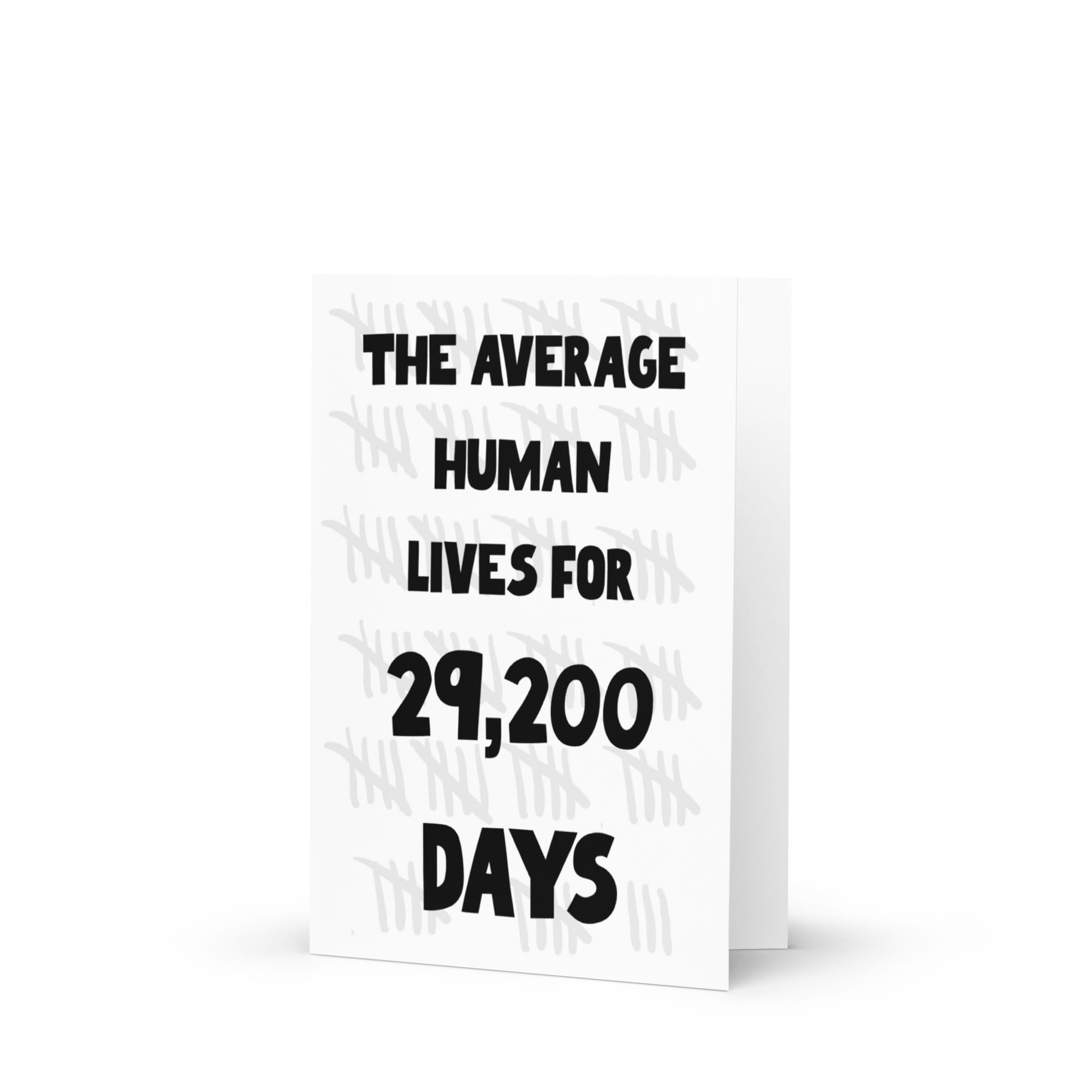 ‘DAYS LEFT ON YOUR 40TH’ BIRTHDAY CARD