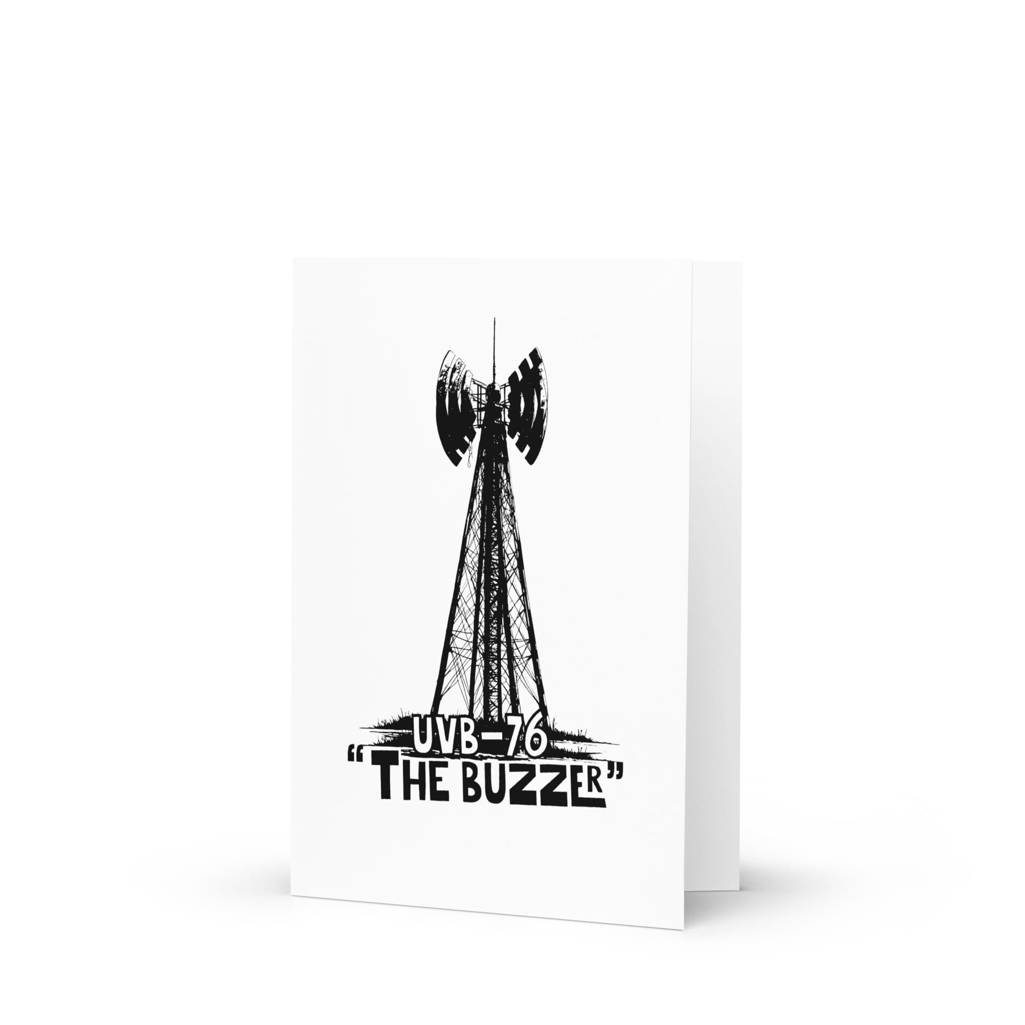 'THE BUZZER' BLANK GREETINGS CARD