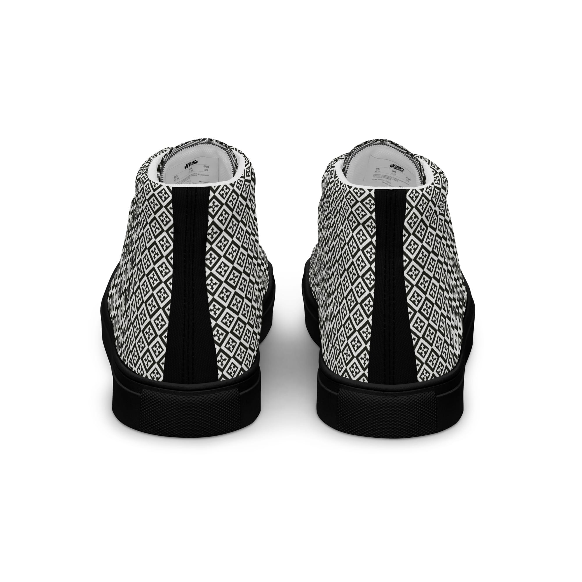 ‘TITANIC TILE’ WOMEN’S CANVAS SHOES - Image 3