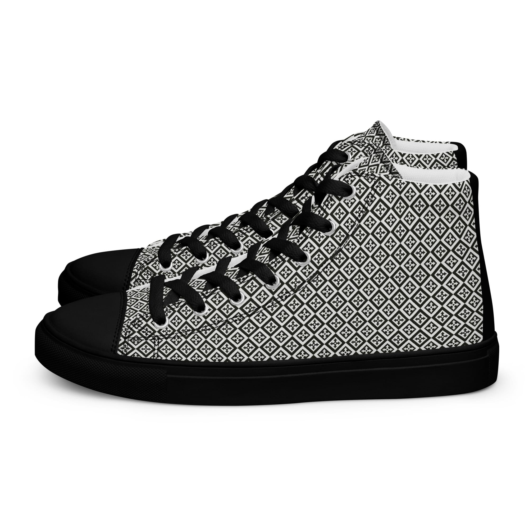 ‘TITANIC TILE’ WOMEN’S CANVAS SHOES - Image 6